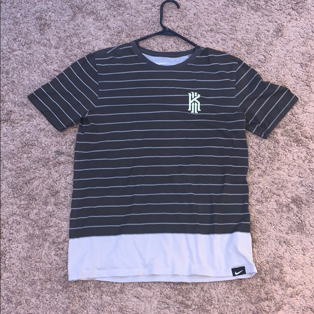 Nike brown and grey dri fit tee